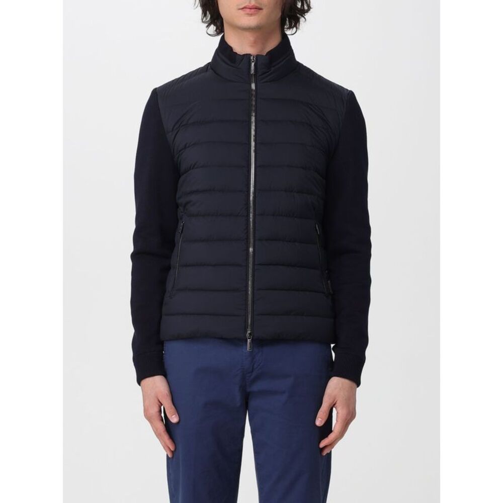 Moorer Jacket Men Blue